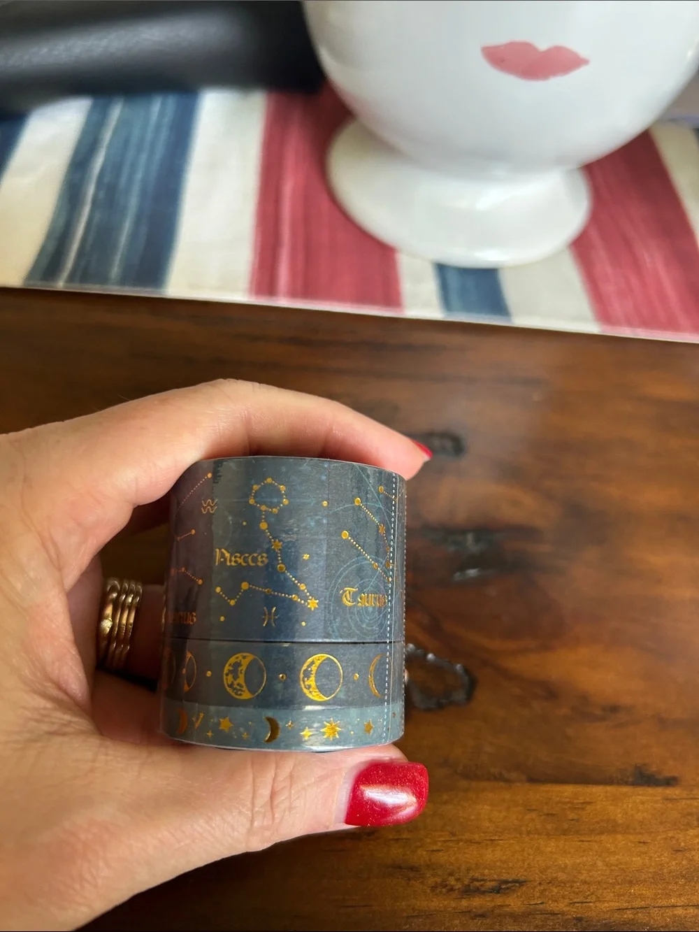 Cora Crea Craft Washi tape bundle of 3 celestial motive new